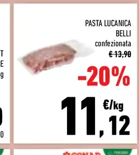 Pasta lucanica belli