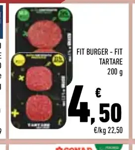 Fit burger - Fit tartare