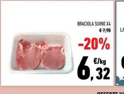 Braciola suino x4