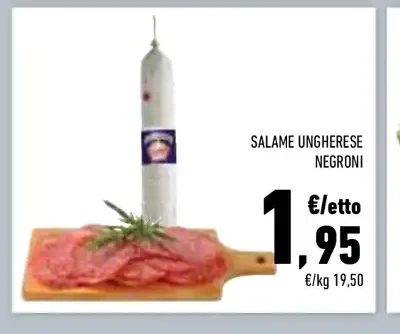 Salame Ungherese Negroni
