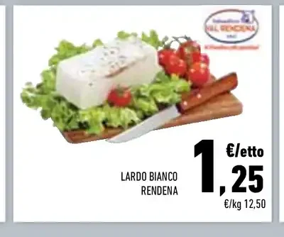 Lardo bianco Rendena