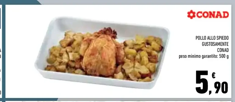 Pollo allo spiedo gustosamente Conad