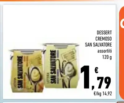 Dessert cremoso San Salvatore