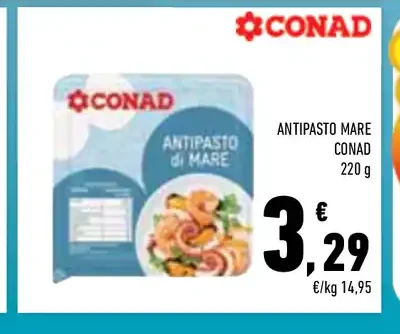 Antipasto mare Conad