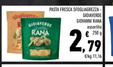 Pasta fresca sfogliarezza Giovanni Rana