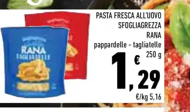 Pasta fresca all'uovo Rana