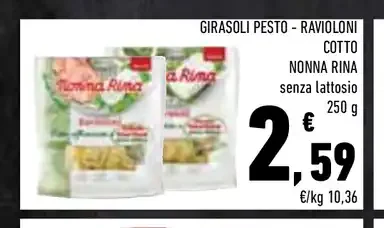 Ravioloni cotto Nonna Rina