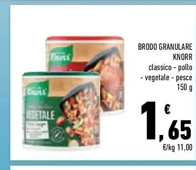 Brodo granulare Knorr
