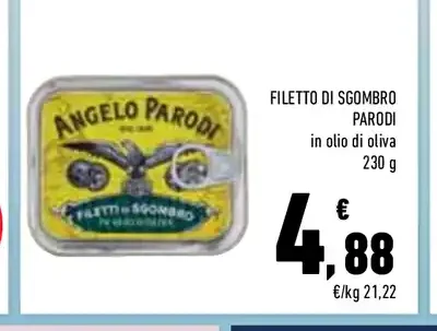Filetto di sgombro Parodi