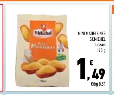 Mini madeleines classici