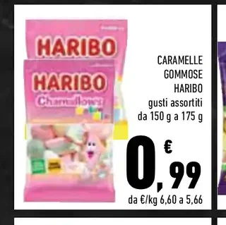Caramelle gommose Haribo assortite