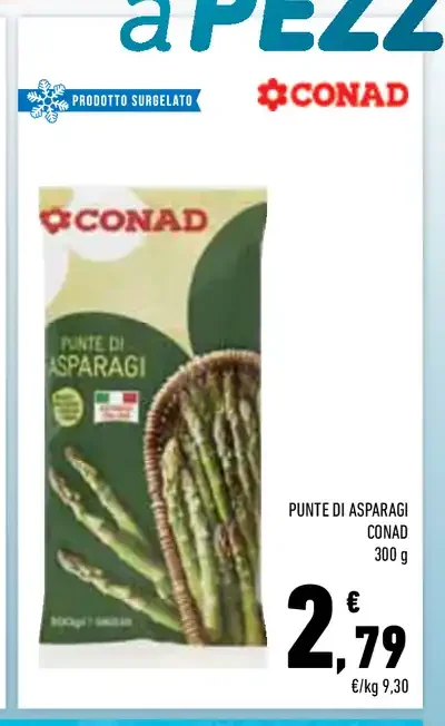Punte di asparagi Conad