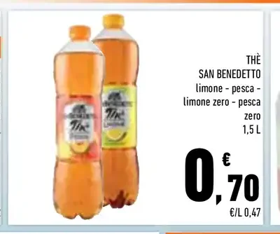 Thè San Benedetto limone-pesca