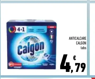 Anticalcare Calgon tabs