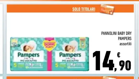 Pannolini baby dry Pampers