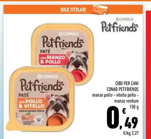 Cibo per cani Petfriends