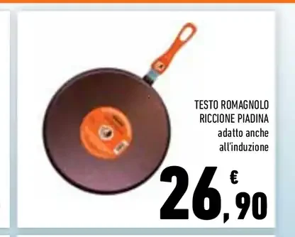 Testo romagnolo Riccione piadina