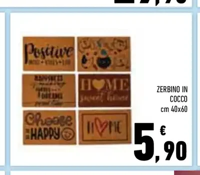 Zerbino in cocco