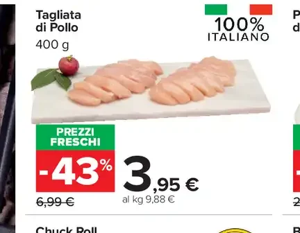 Tagliata di pollo