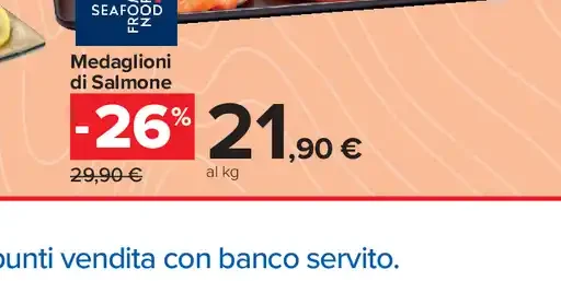 Medaglioni di salmone