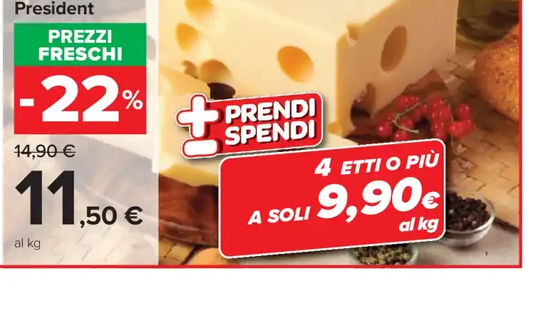 Emmental francese Président