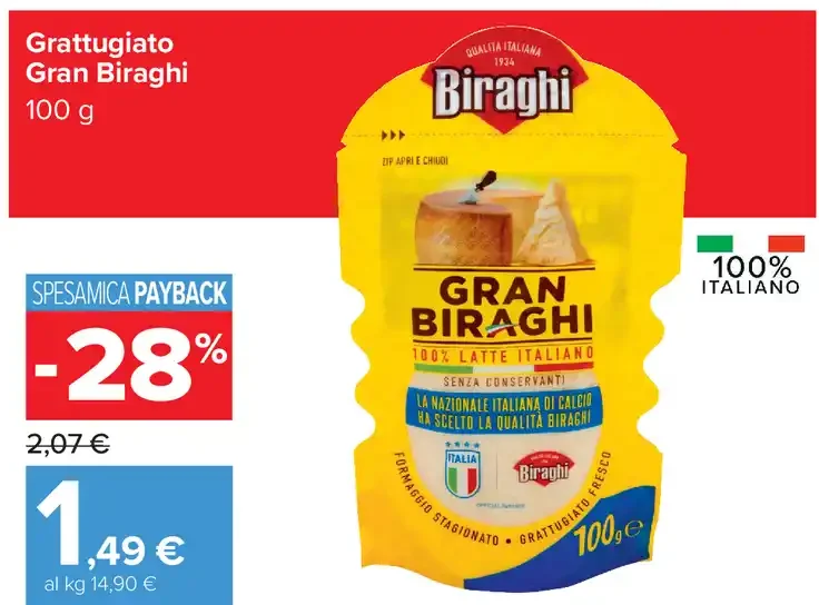 Grattugiato Gran Biraghi