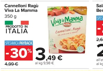 Cannelloni ragù Viva La Mamma