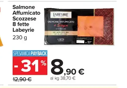 Salmone affumicato scozzese