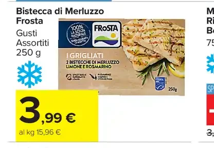 Bistecca di merluzzo Frosta