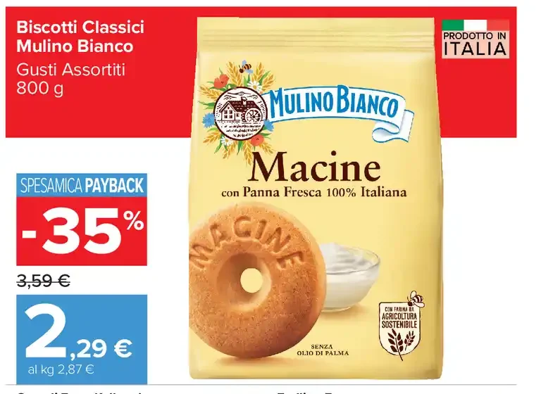Biscotti Classici Mulino Bianco