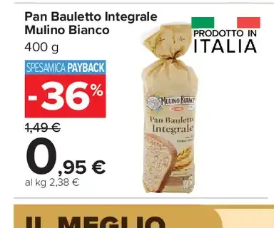 Pan Bauletto Integrale Mulino Bianco