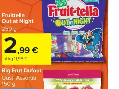 Fruitella Out at Night