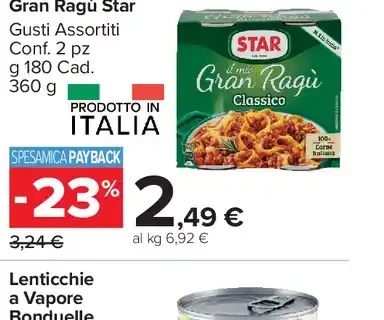 Gran Ragù Star