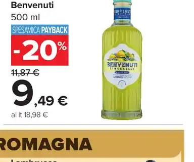 Limoncello Benvenuti