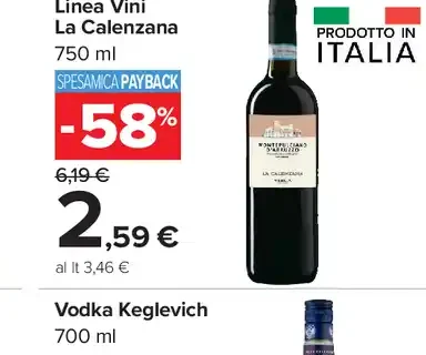 Linea Vini La Calenzana
