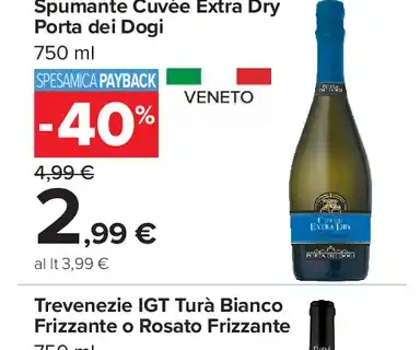 Spumante Cuvée Extra Dry Porta dei Dogi