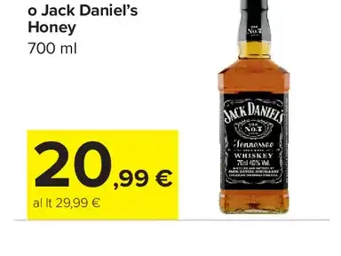 Jack Daniel's o Jack Daniel's Honey