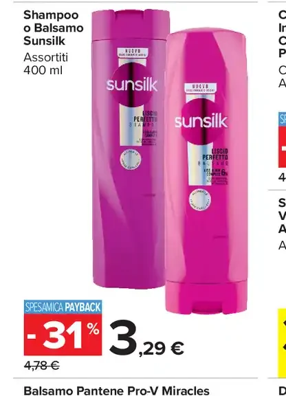Shampoo o balsamo Sunsilk