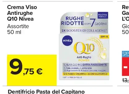 Crema viso antirughe Q10 Nivea