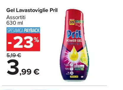 Gel lavastoviglie Pril
