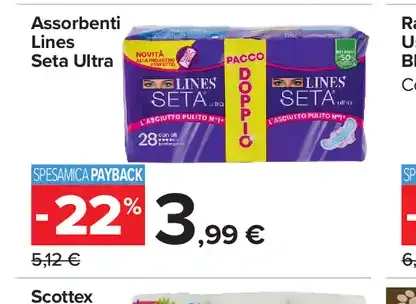 Assorbenti Lines Seta Ultra