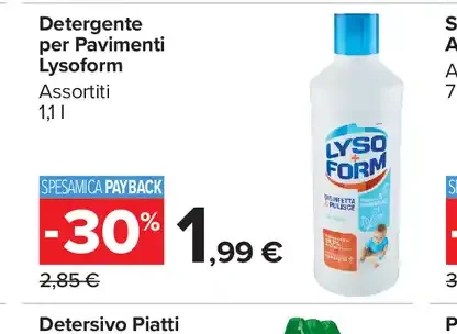 Detergente per pavimenti Lysoform