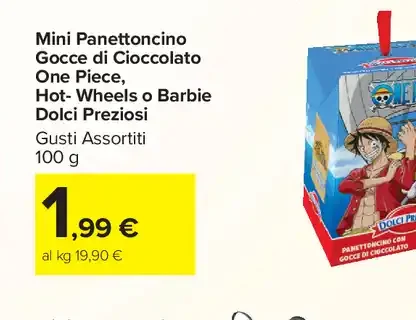 Mini panettoncino gocce di cioccolato