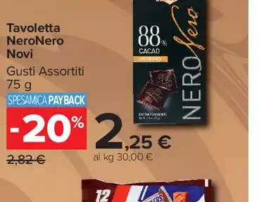 Tavoletta Nero Nero Novi