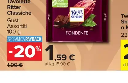 Tavoletta Ritter Sport classica