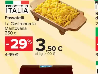 Passatelli La Gastronomia Mantovana