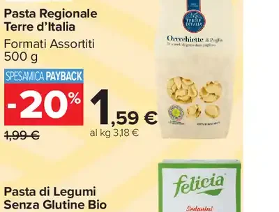 Pasta regionale Terre d’Italia