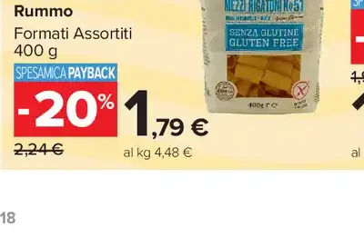 Pasta di semola senza glutine Rummo