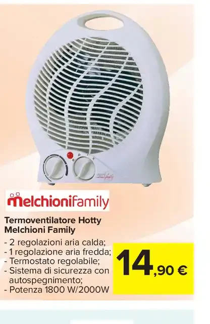 Termoventilatore Hotty