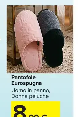 Pantofole Eurosprugna